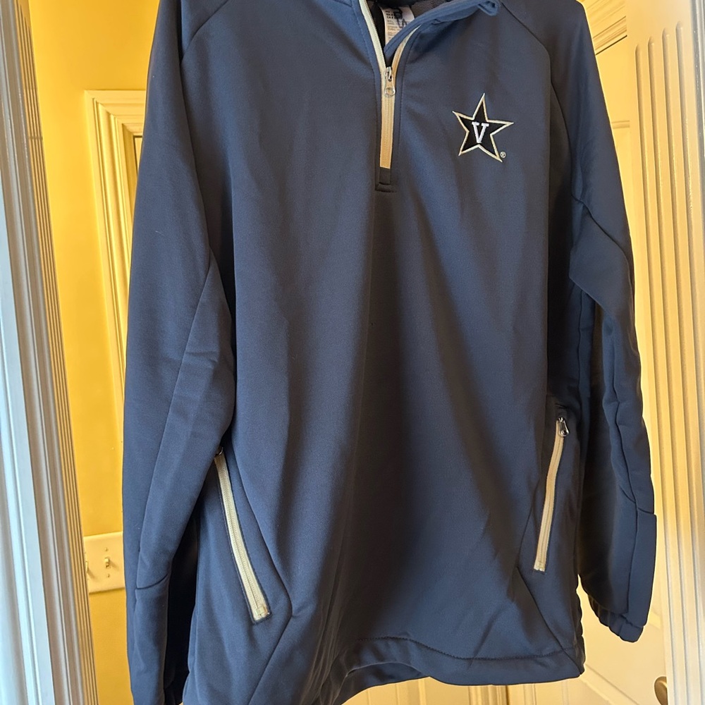 Genuine Merchandise Navy Blue Quarter-Zip Sweatshirt